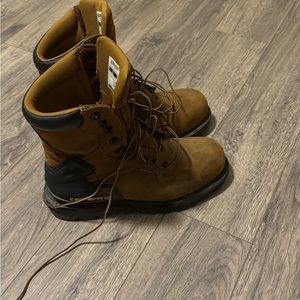 Carhartt work boots still toe 8” used one day
